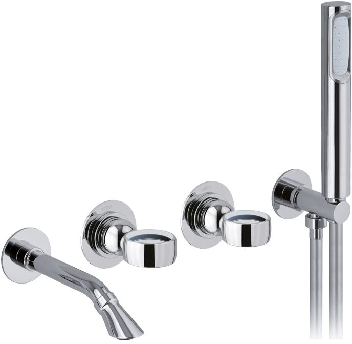 Смеситель для ванны Webert Opera OA860312015 с внутренней частью хром 0₽