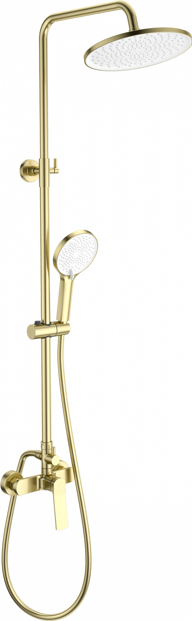 Душевая стойка Wonzon Woghand WW-B3200-BG брашированное золото 0₽