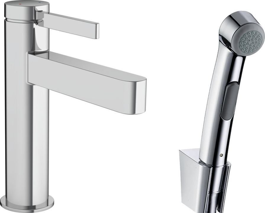 Смеситель с гигиеническим душем Hansgrohe Finoris 110 76210000 0₽