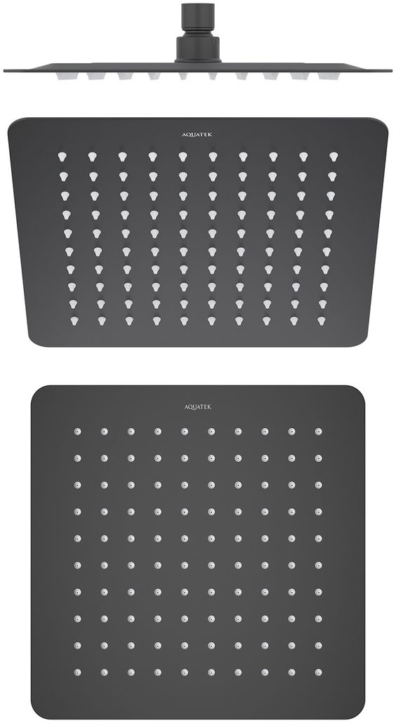 Верхний душ Aquatek AQ2072MB черный матовый 0₽