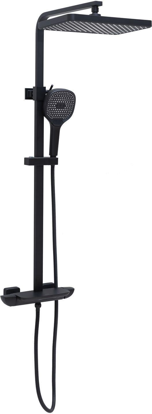 Душевая стойка Allen Brau Infinity 521030-31 черный матовый 0₽