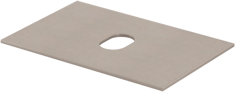 Столешница Aquanet Flat 70 бежевый 0₽