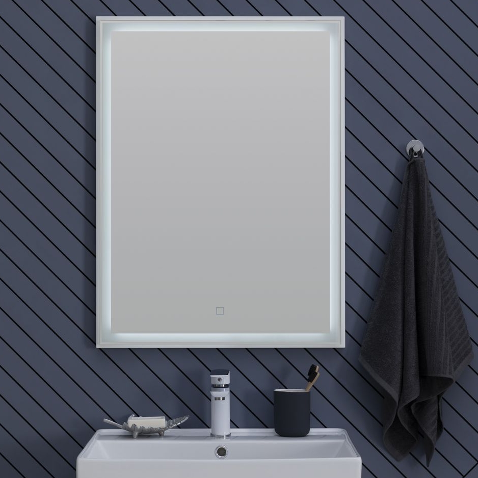 Зеркало Aquanet Nova Lite 60 белый LED 0₽