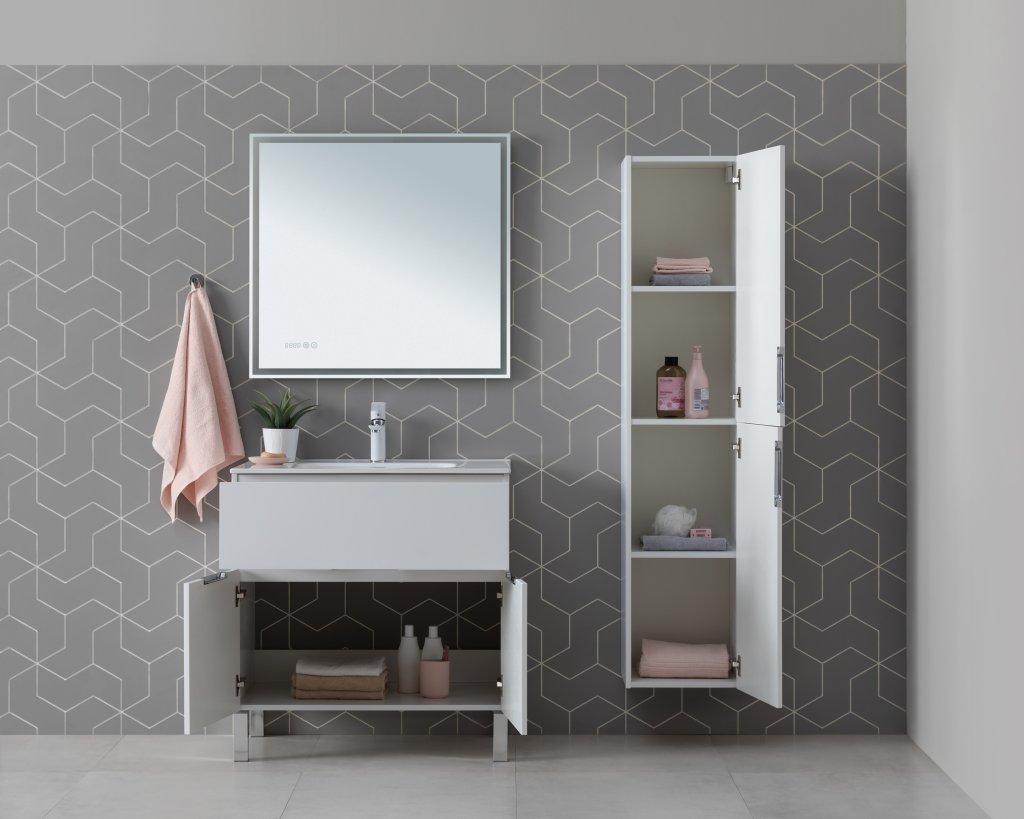 тумба прованс new 80н 2в я 2д белый глянец