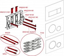 Кнопка смыва AlcaPlast M770