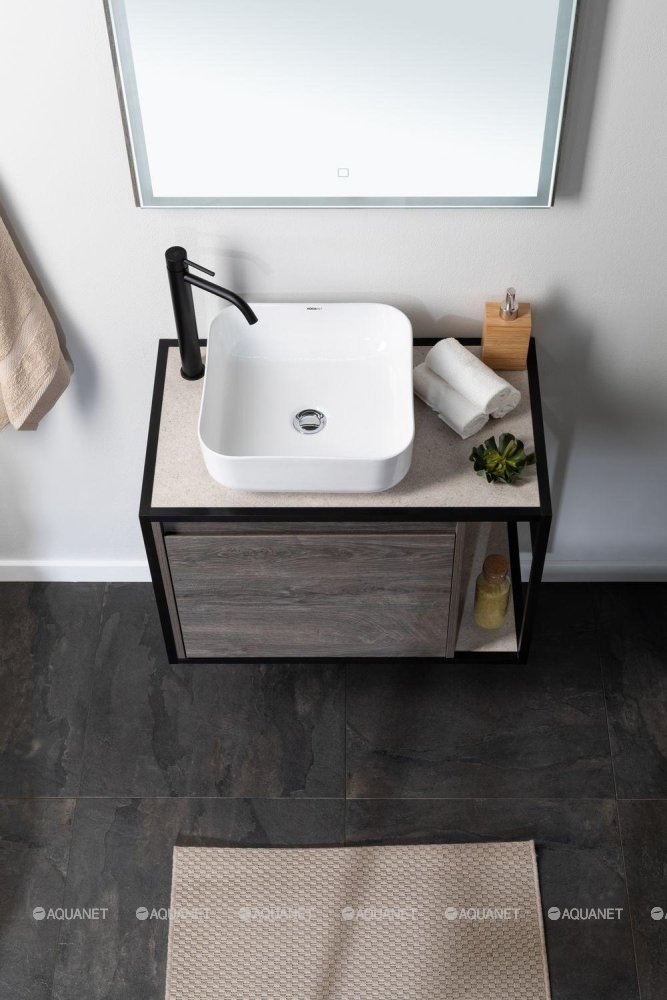 Тумба под раковину Aquanet Nova Lite Loft 75 L белый