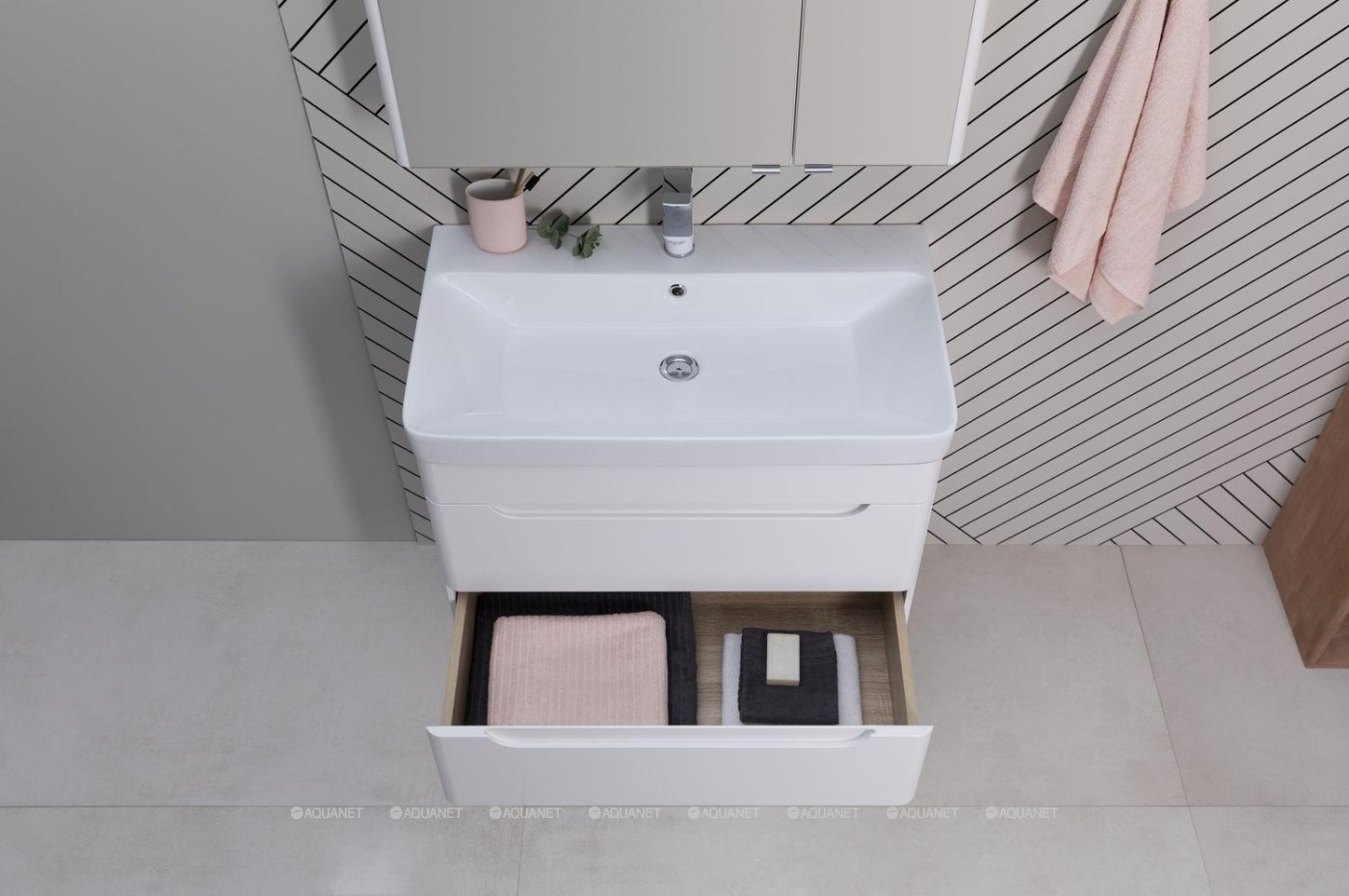 Раковина для тумбы Sanovit Luxury 80 11080-KL